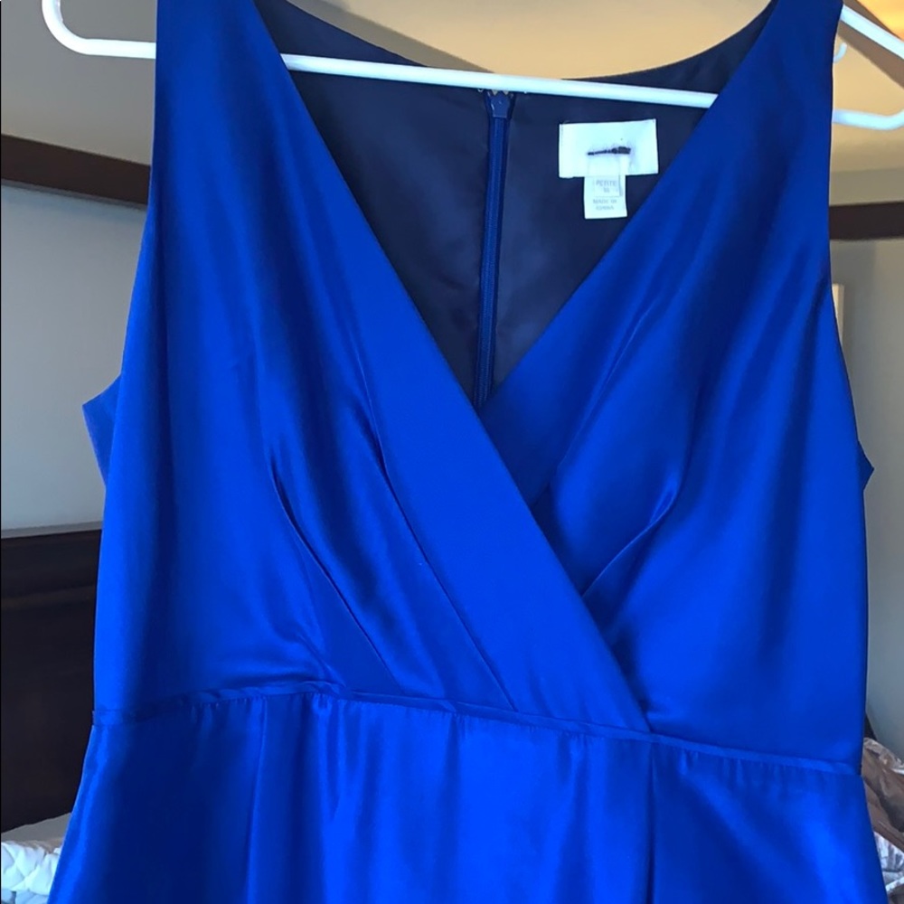 JCrew Petite 10 Royal Blue Dress